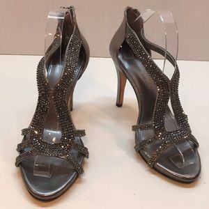 Antonio Melani Rhinestones Heels Size 9